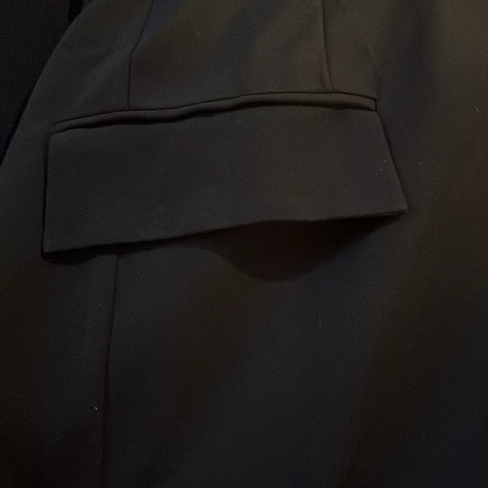 Amazon The Drop Black Single Button Long Blazer L… - image 6